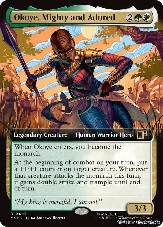 Okoye, Mighty and Adored (Extended Art)