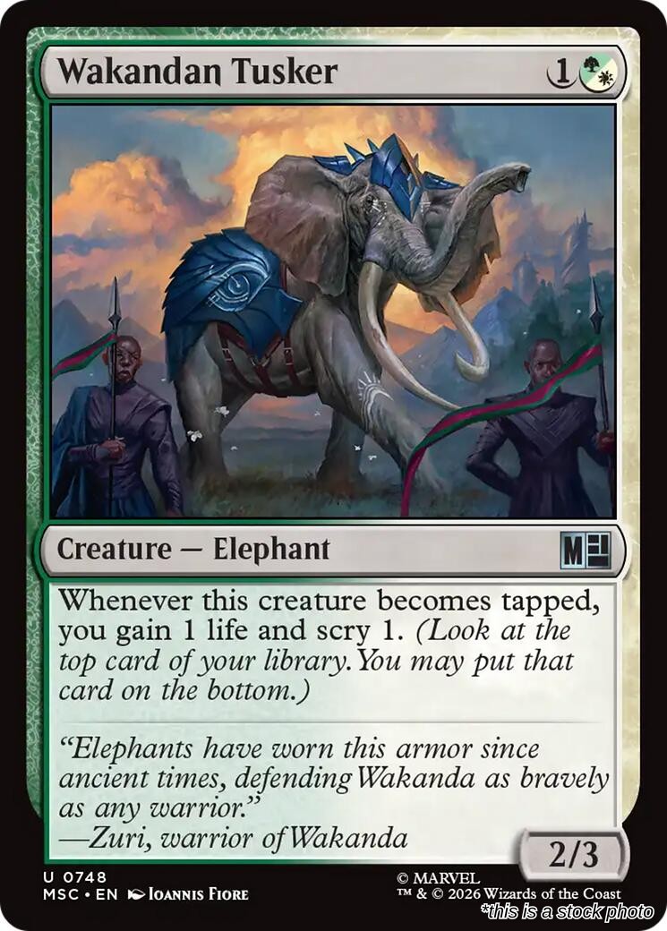 Wakandan Tusker
