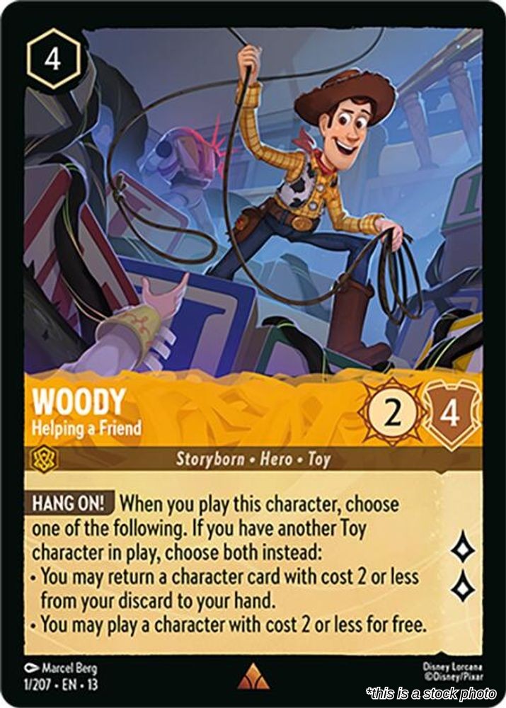 Woody - Helping a Friend