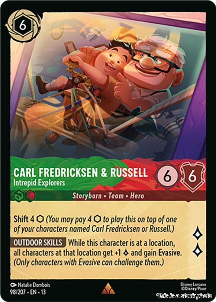 Carl Fredricksen & Russell - Intrepid Explorers
