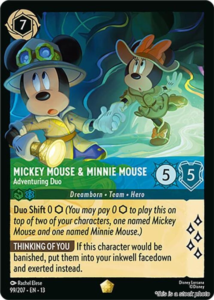 Mickey Mouse & Minnie Mouse - Adventuring Duo