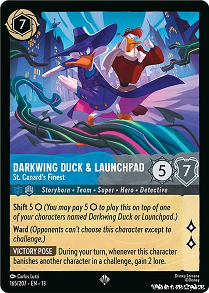 Darkwing Duck & Launchpad - St. Canard's Finest