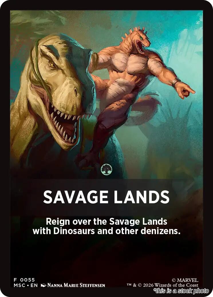 Savage Lands Theme Card
