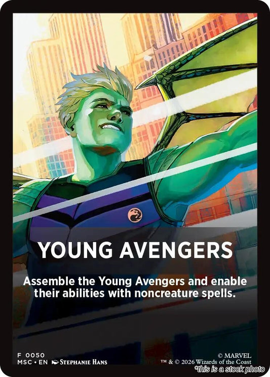 Young Avengers Theme Card