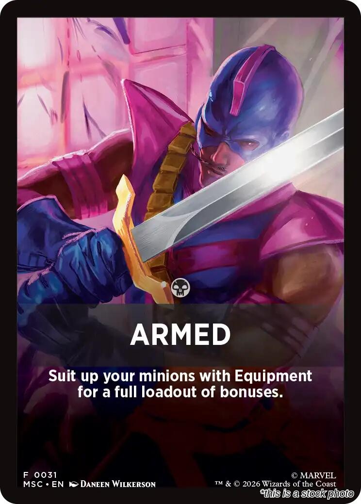 Armed Theme Card