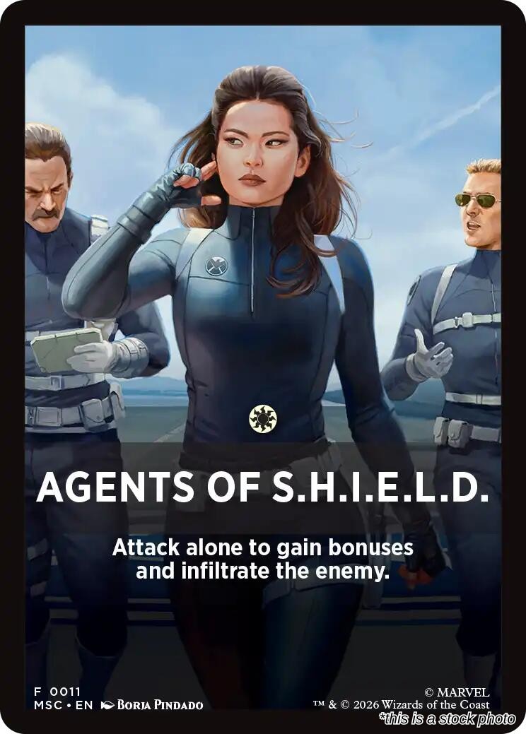 Agents of S.H.I.E.L.D. Theme Card