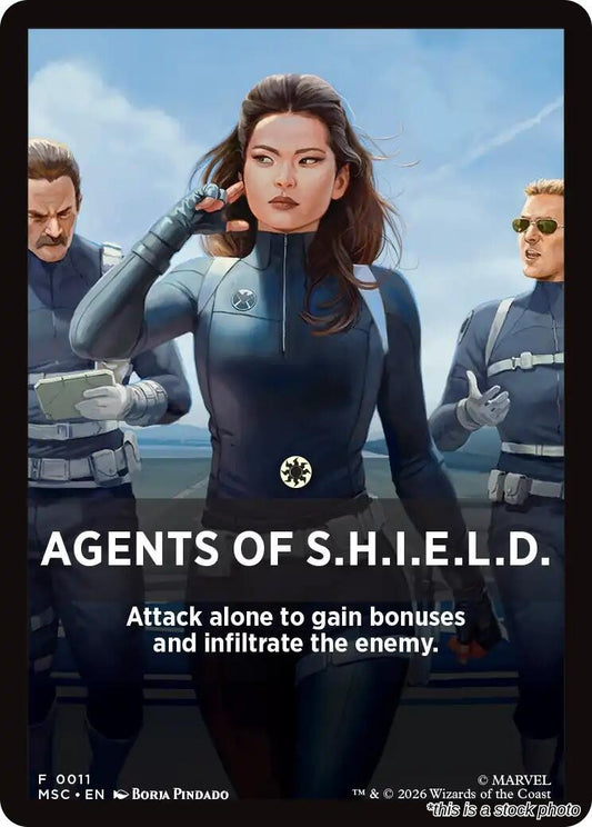 Agents of S.H.I.E.L.D. Theme Card