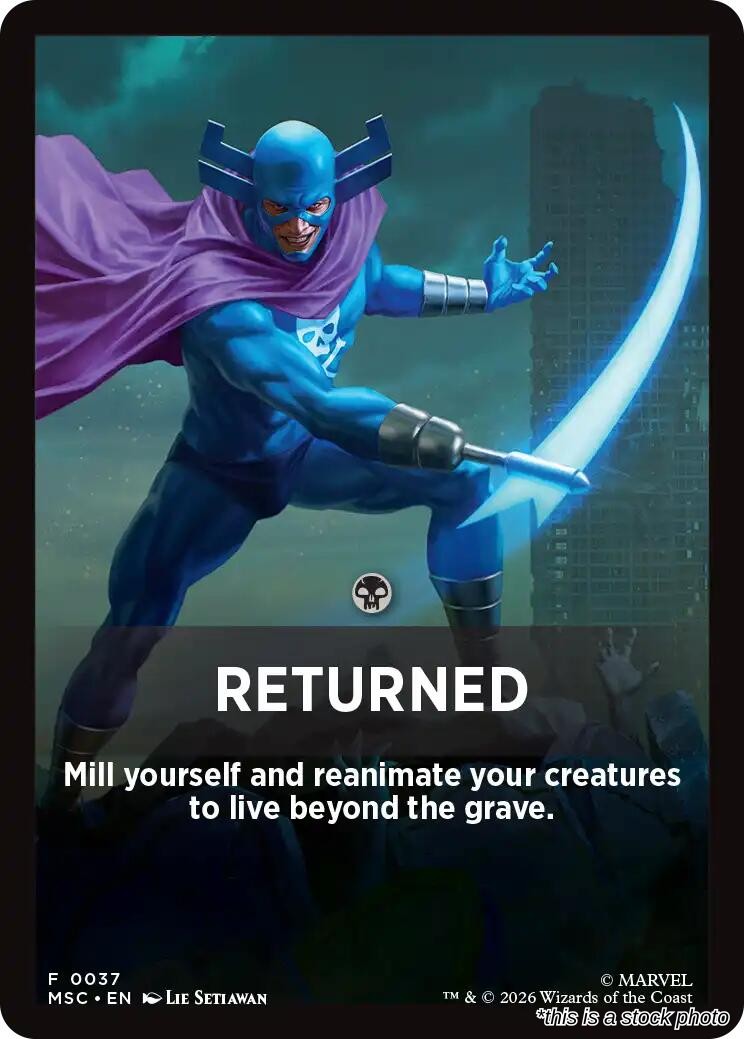 Returned Theme Card