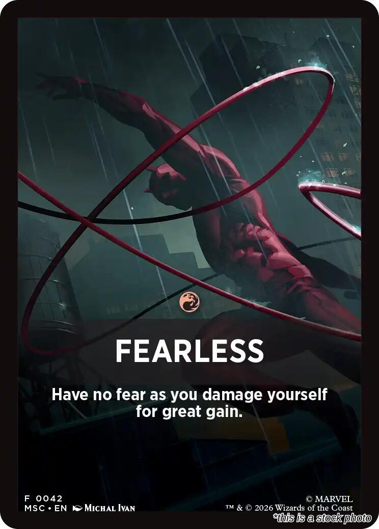 Fearless Theme Card