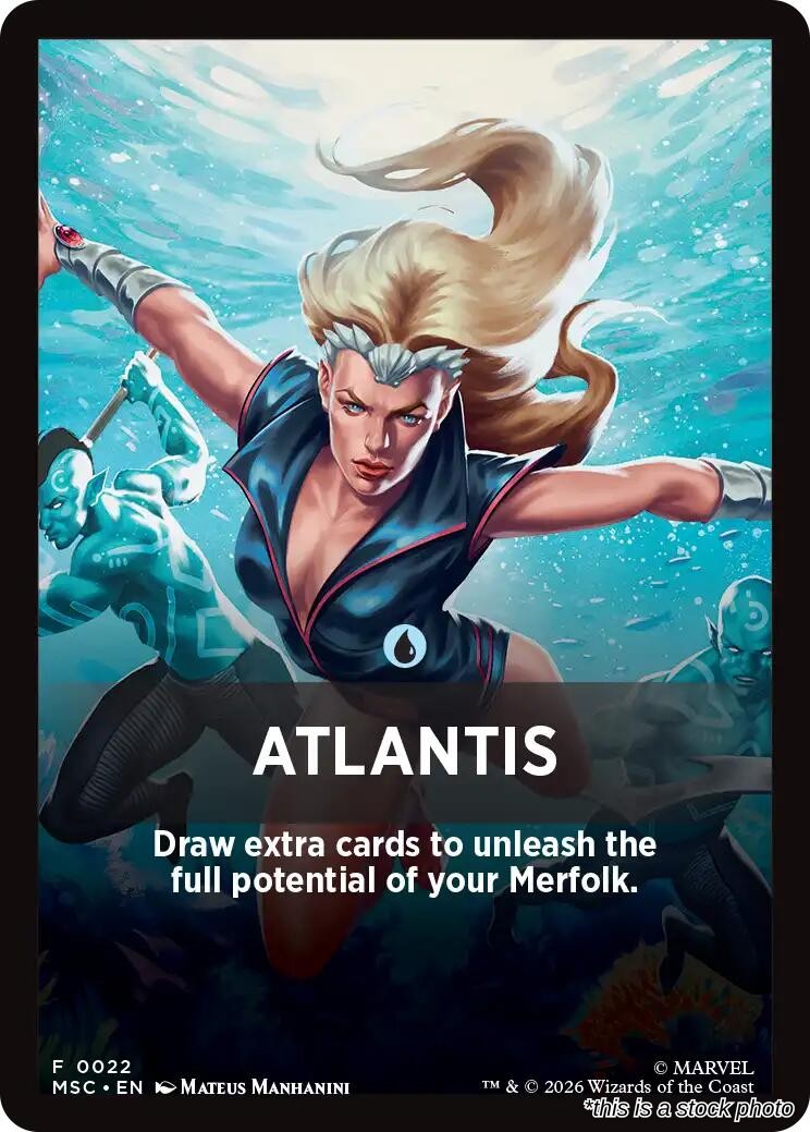 Atlantis Theme Card