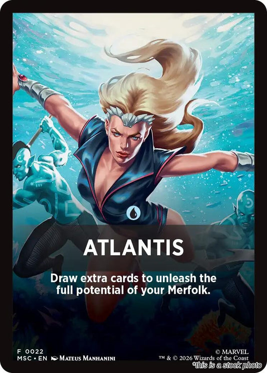 Atlantis Theme Card