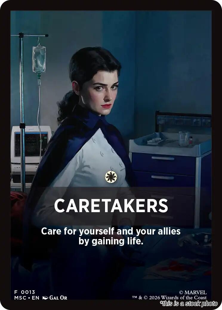 Caretakers Theme Card