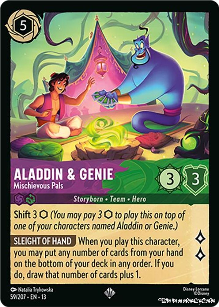 Aladdin & Genie - Mischievous Pals