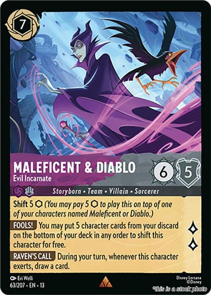 Maleficent & Diablo - Evil Incarnate