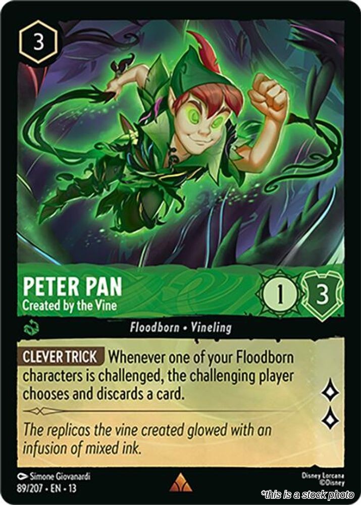 Peter Pan - Created by the Vine