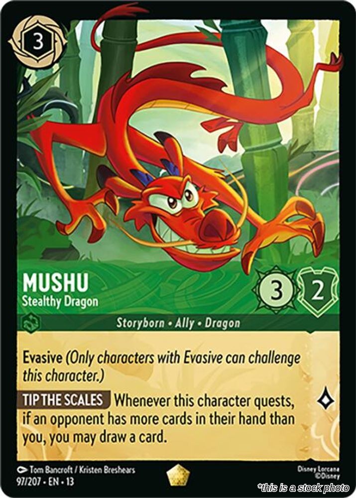 Mushu - Stealthy Dragon