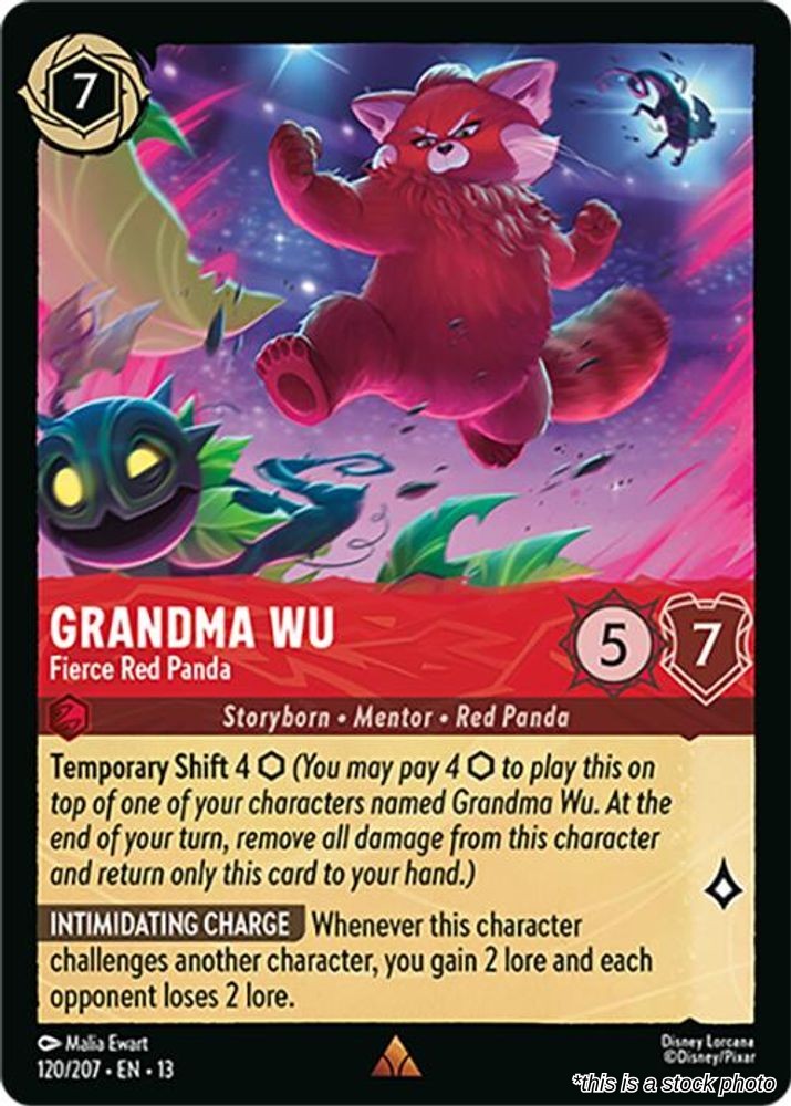 Grandma Wu - Fierce Red Panda
