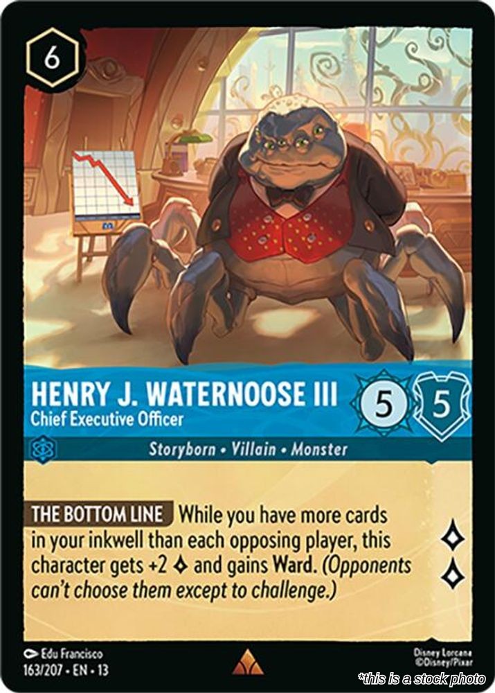 Henry J. Waternoose III - Chief Executive Officer