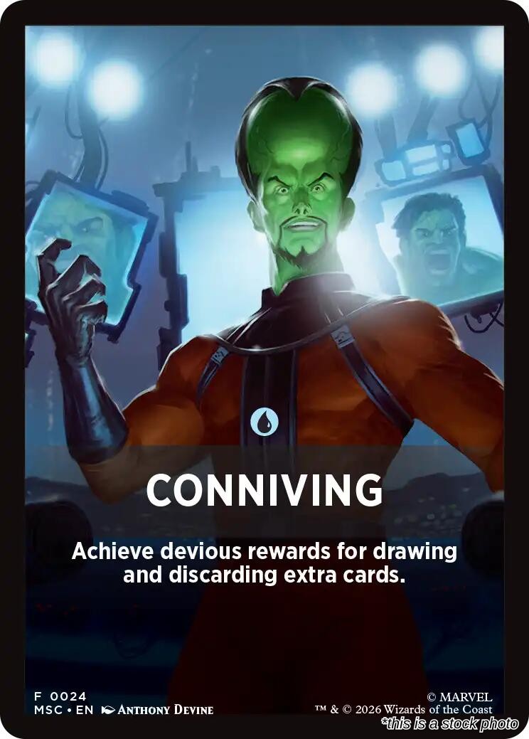 Conniving Theme Card