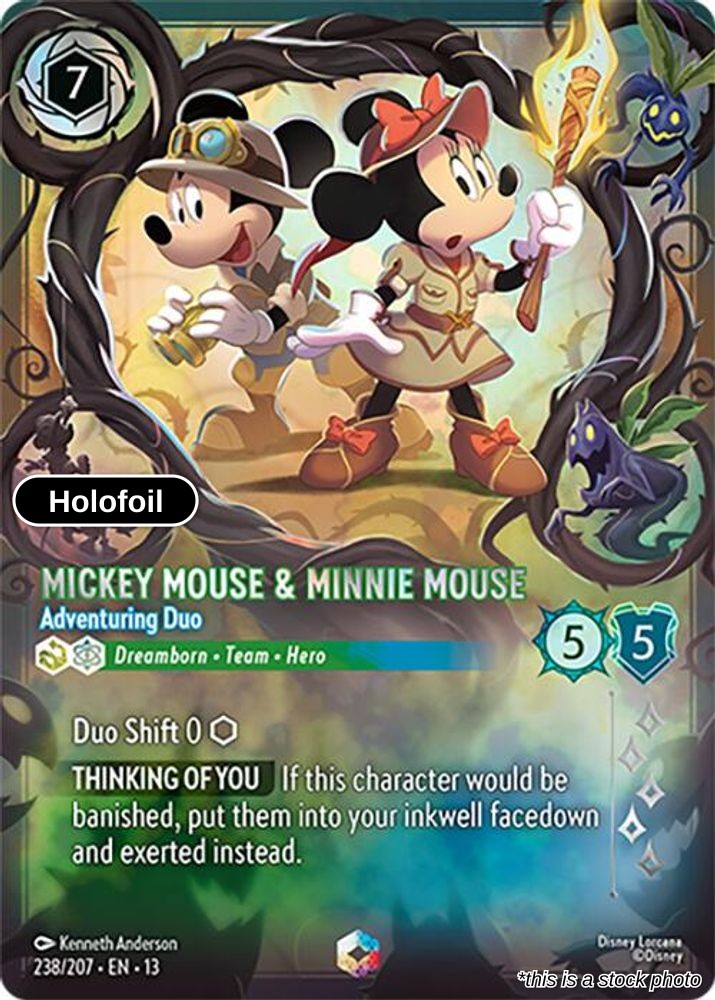 Mickey Mouse & Minnie Mouse - Adventuring Duo (Enchanted)