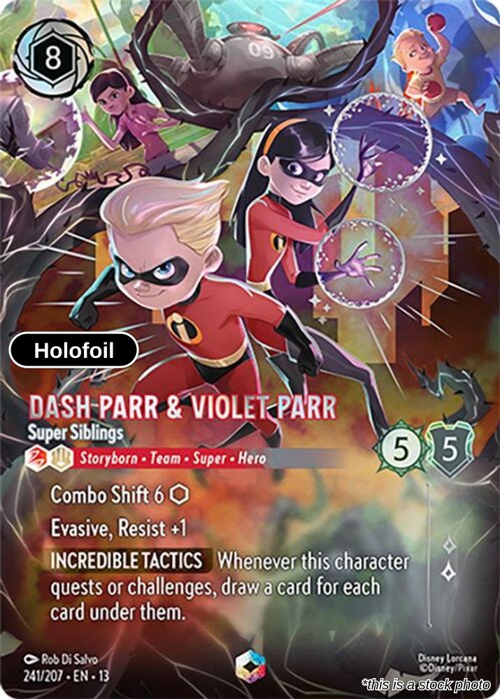 Dash Parr & Violet Parr - Super Siblings (Enchanted)