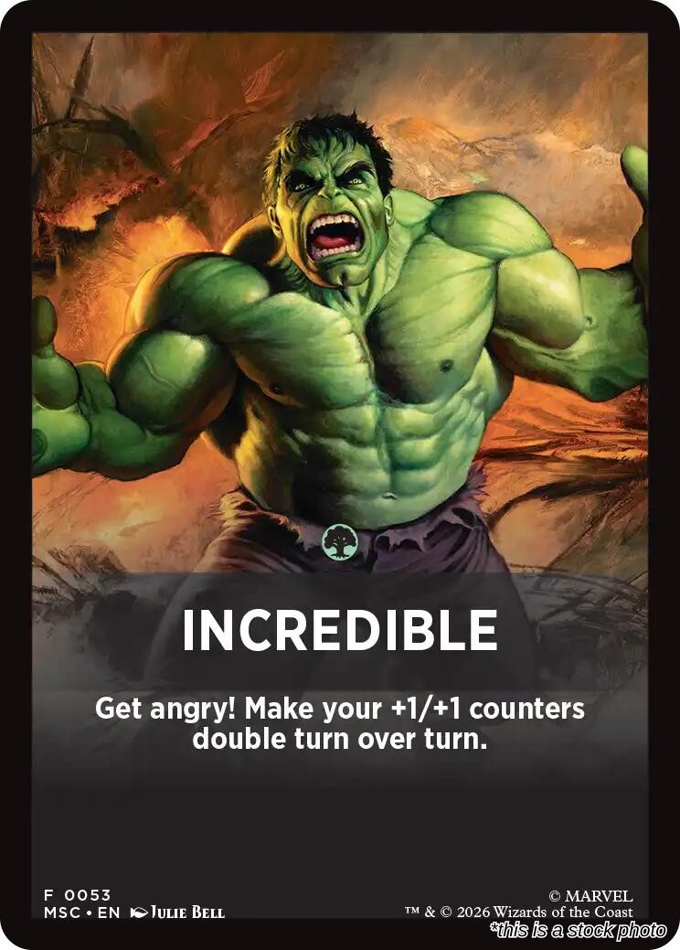 Incredible Theme Card