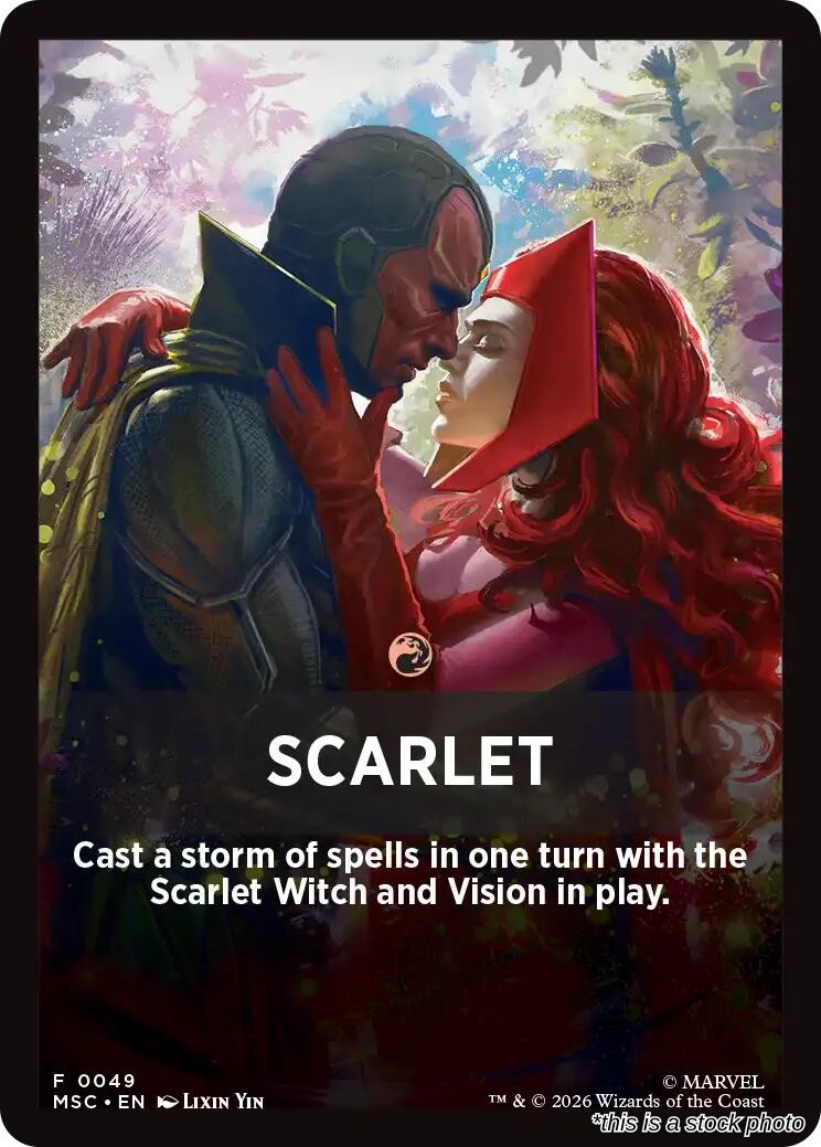 Scarlet Theme Card