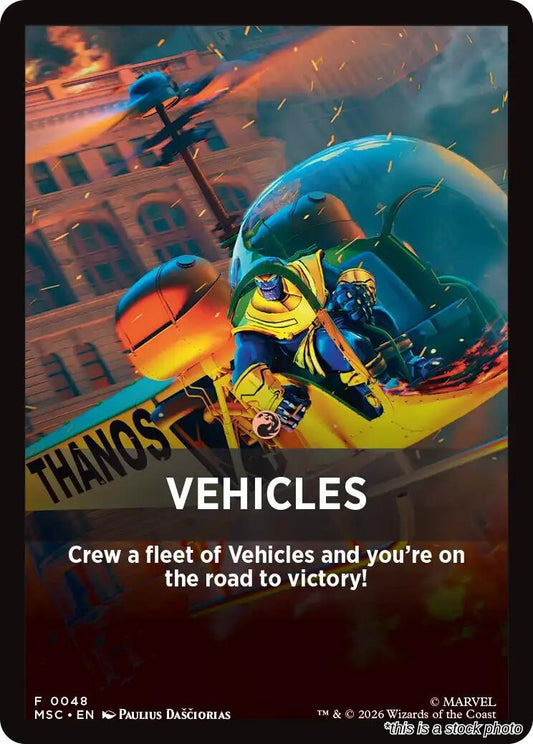 Vehicles Theme Card