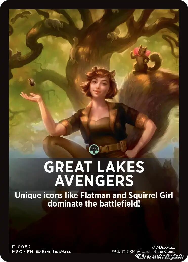 Great Lakes Avengers Theme Card