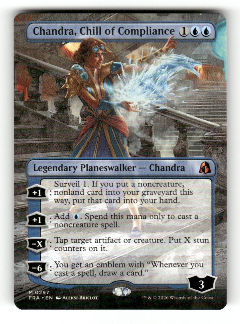 Chandra, Chill of Compliance (Borderless)