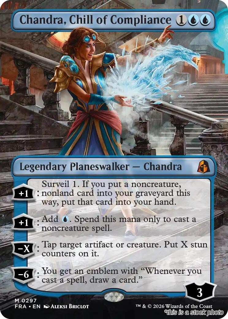 Chandra, Chill of Compliance (Borderless)