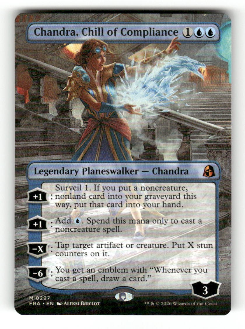 Chandra, Chill of Compliance (Borderless)