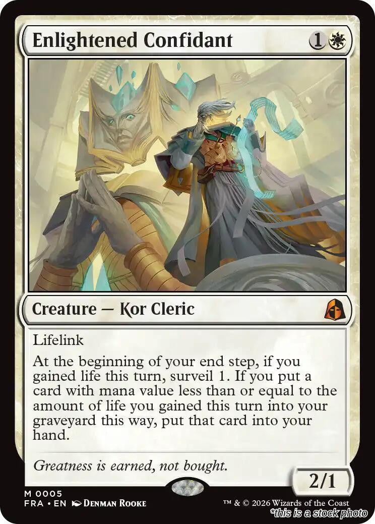 Enlightened Confidant