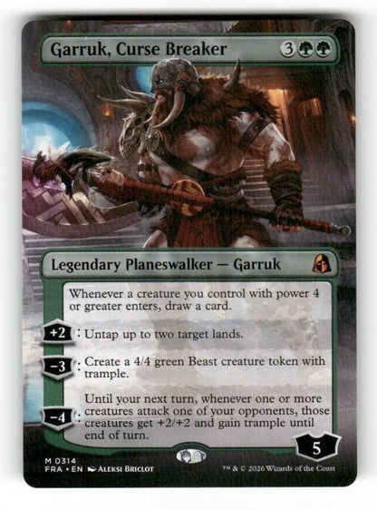 Garruk, Curse Breaker (Borderless)