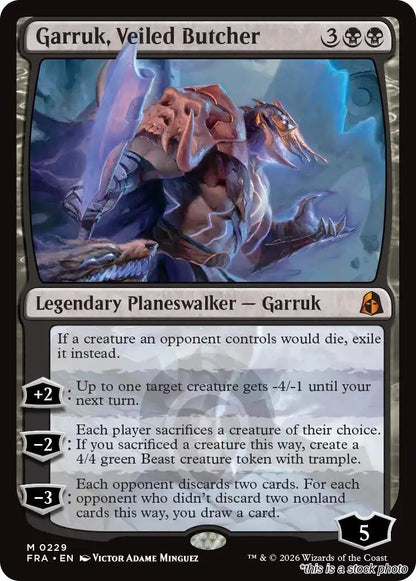 Garruk, Veiled Butcher