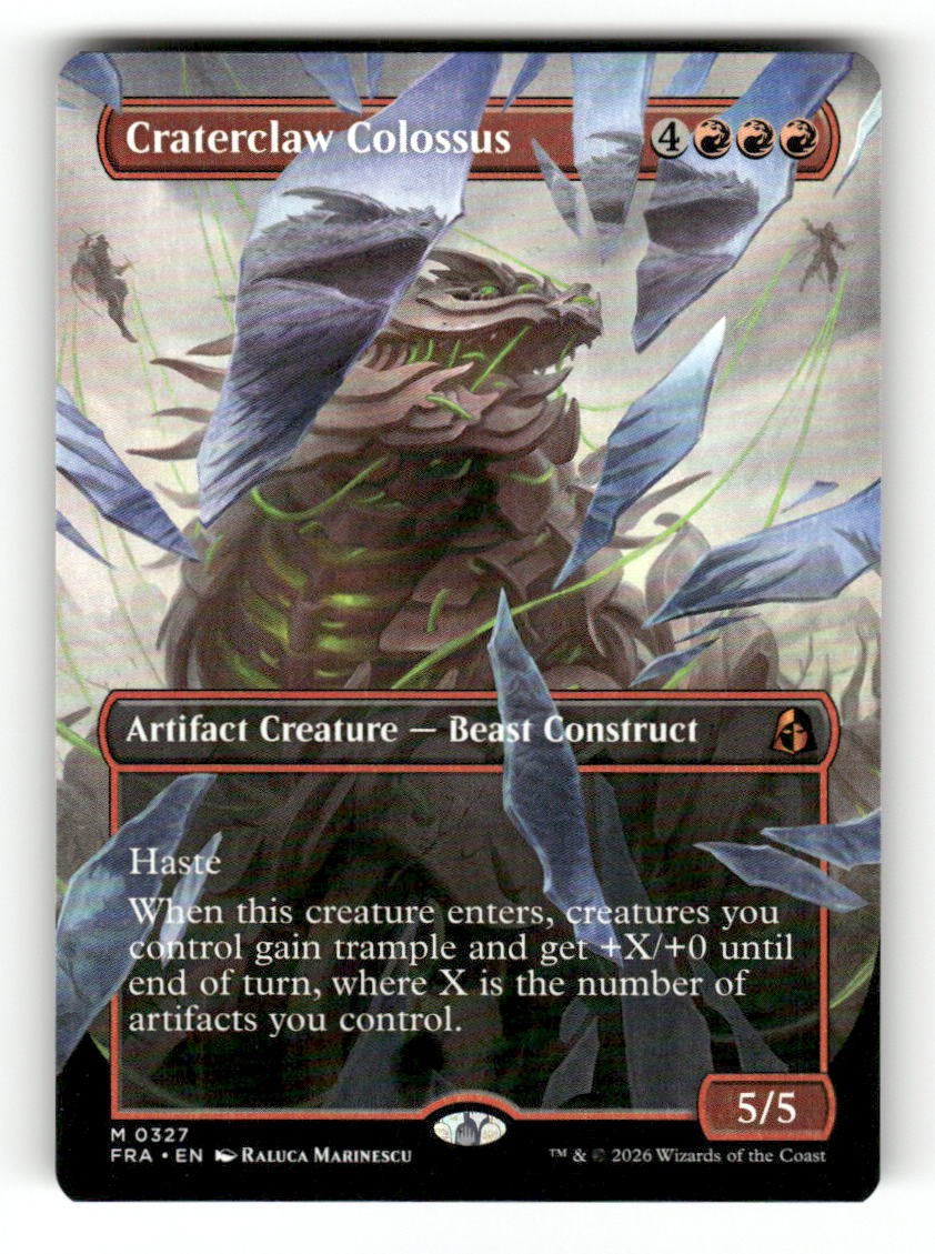 Craterclaw Colossus (Borderless) (0327)