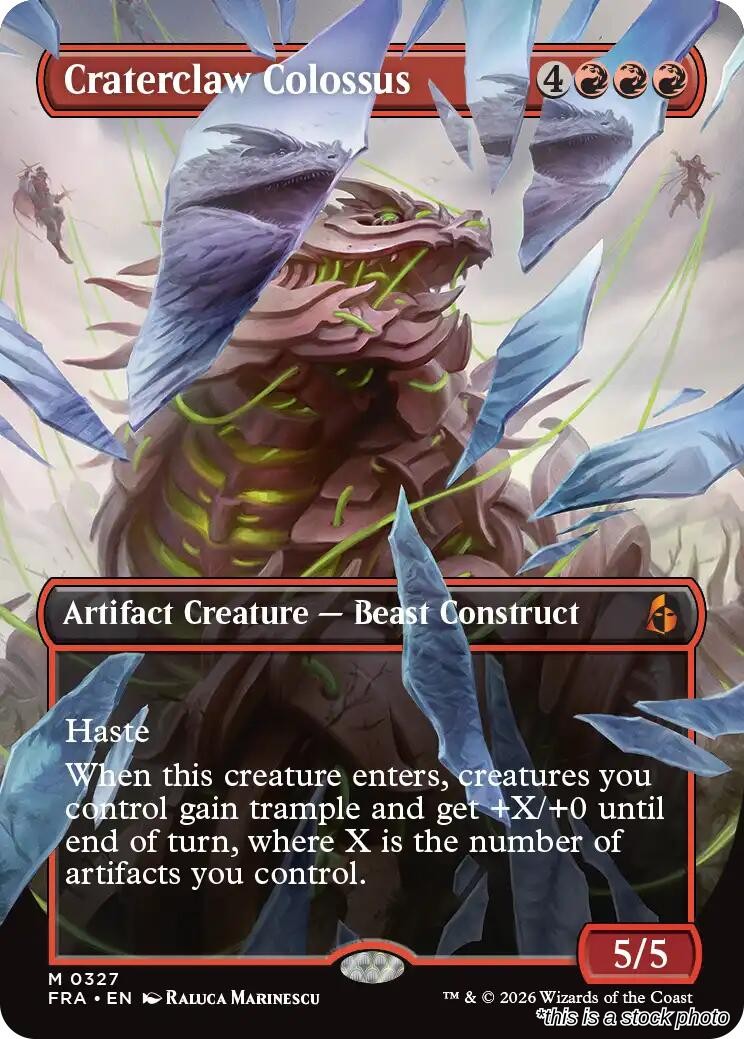 Craterclaw Colossus (Borderless) (0327)