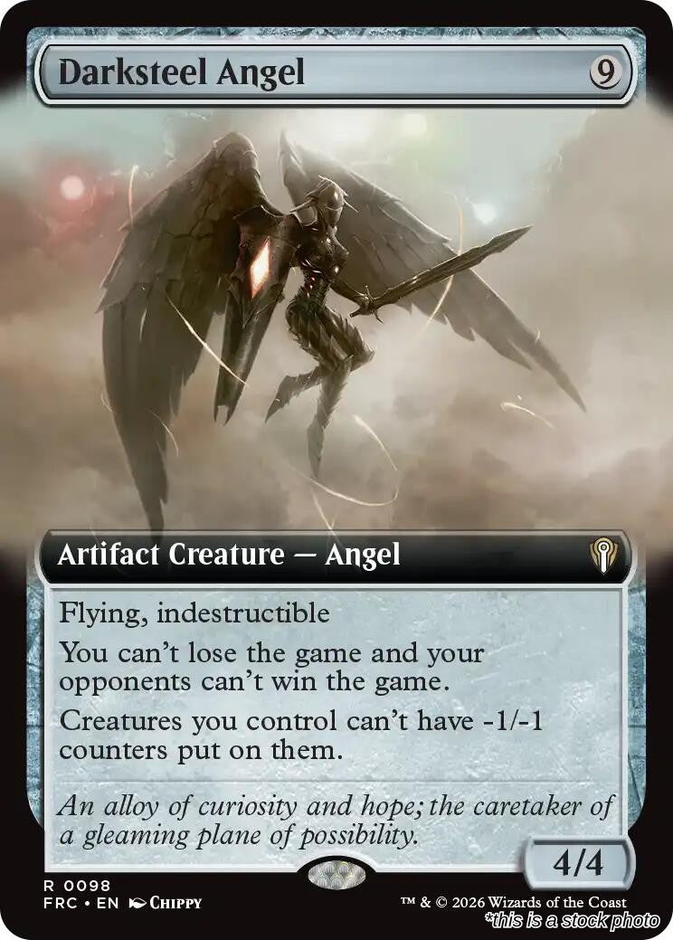 Darksteel Angel (Extended Art)