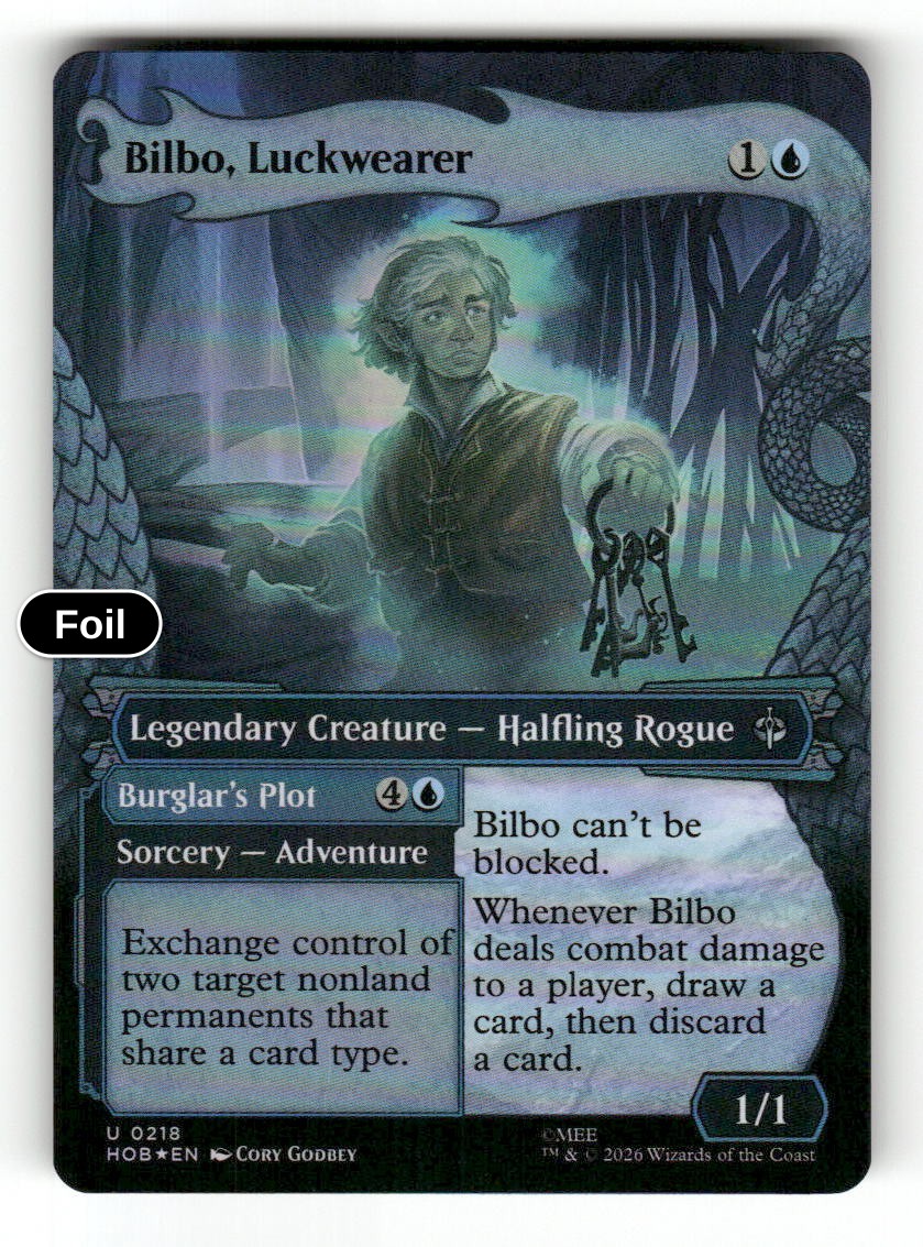 Bilbo, Luckwearer (Showcase)