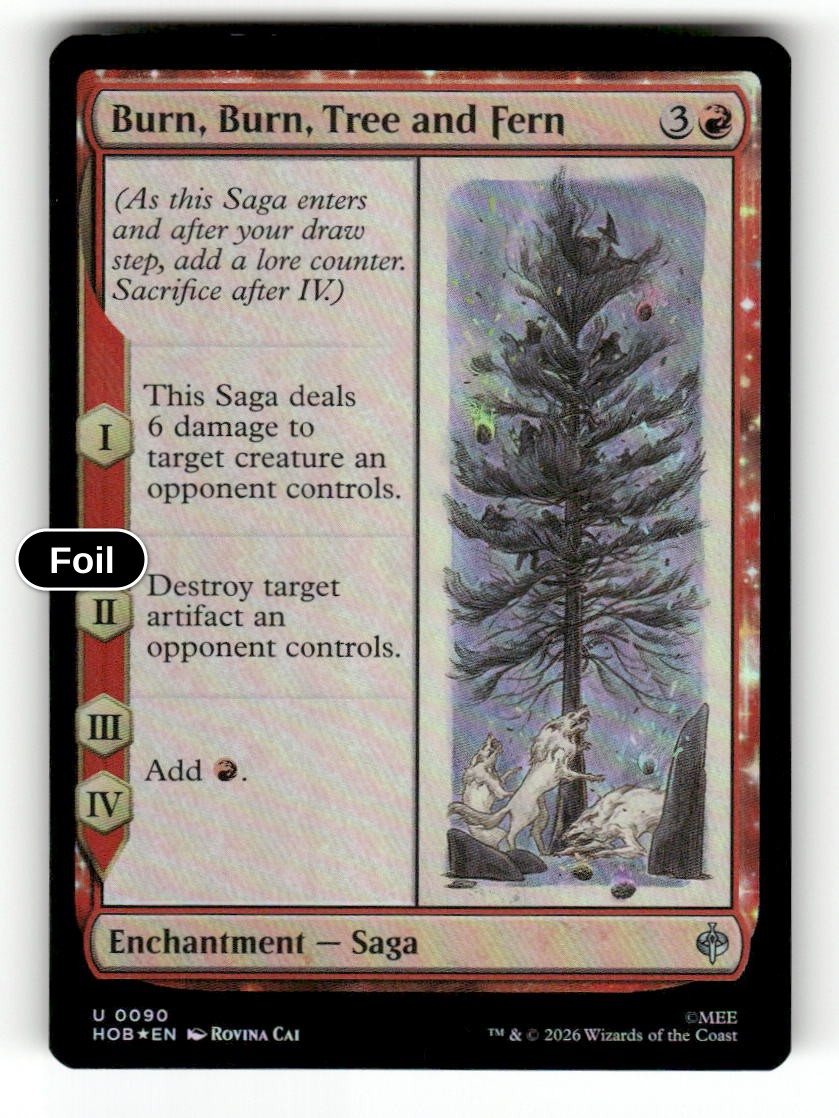 Burn, Burn, Tree and Fern