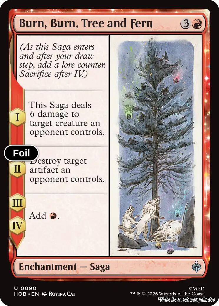 Burn, Burn, Tree and Fern