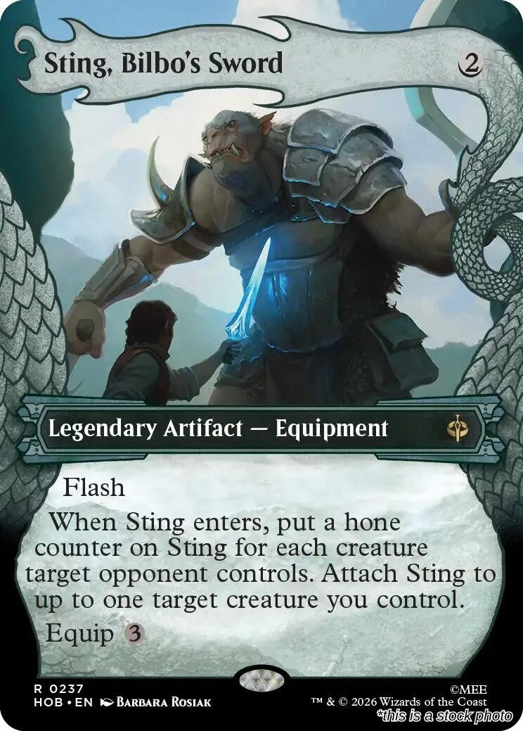 Sting, Bilbo's Sword (Showcase)
