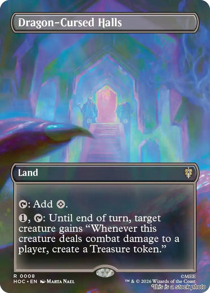 Dragon-Cursed Halls (Borderless)