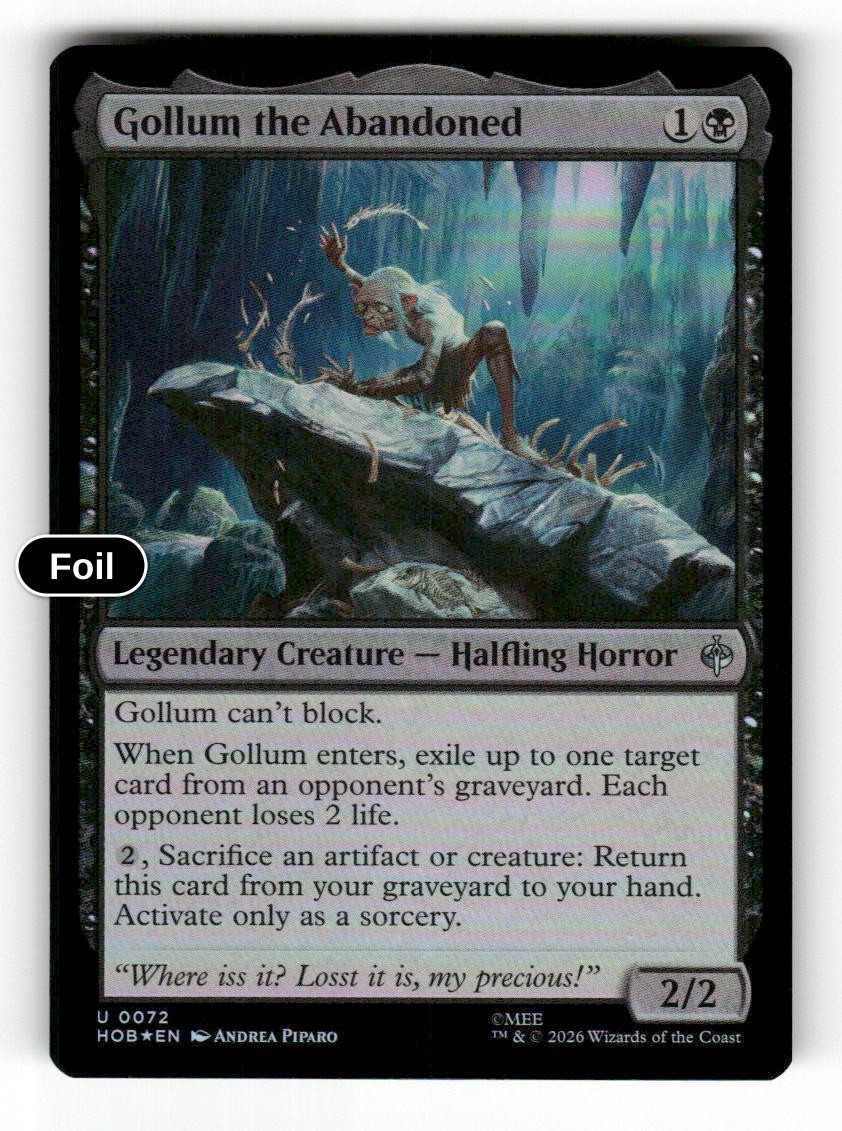 Gollum the Abandoned