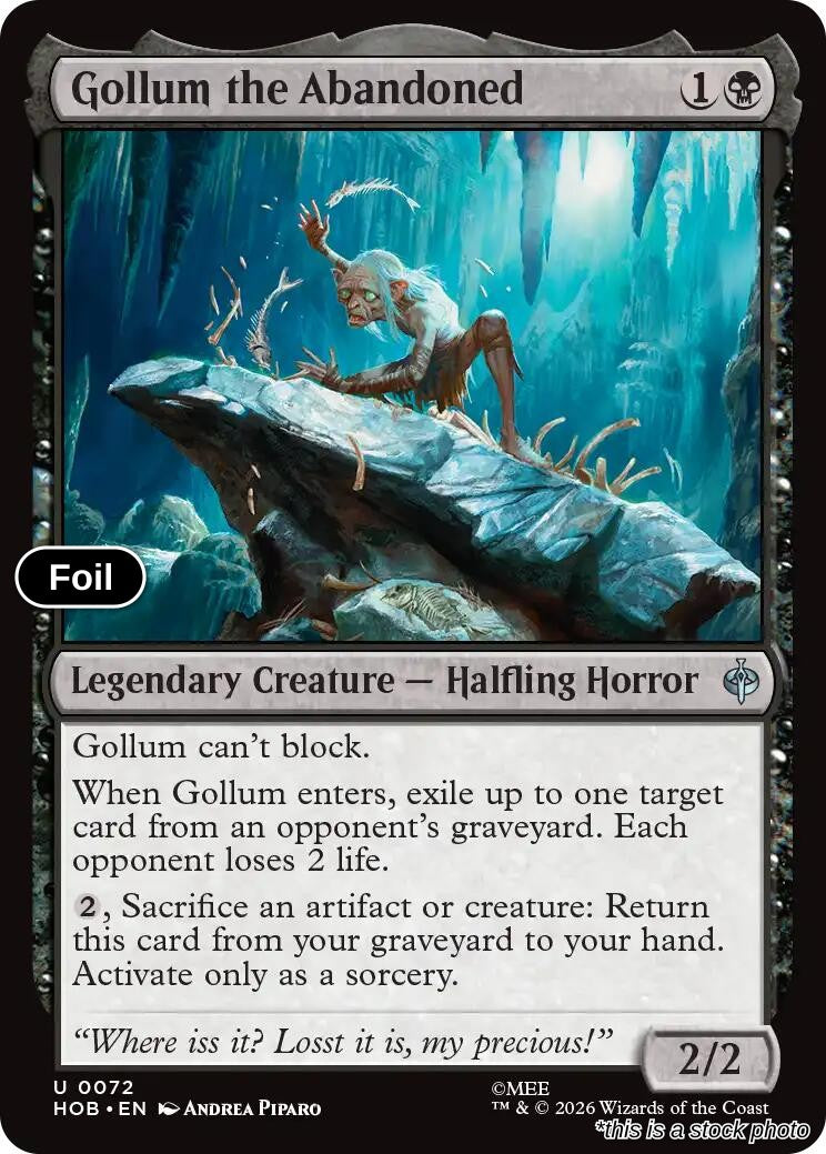 Gollum the Abandoned