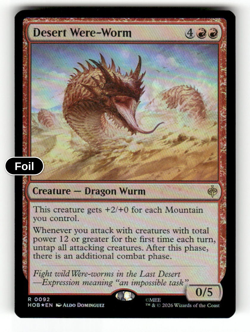 Desert Were-Worm
