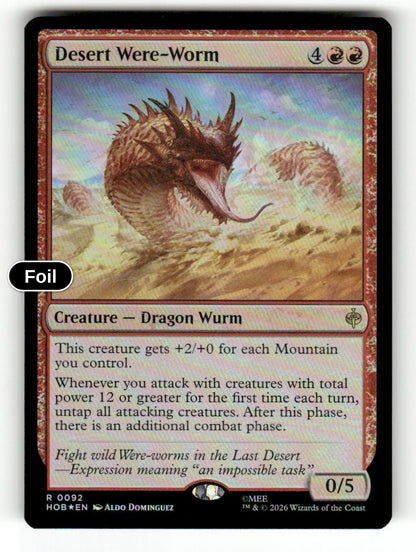Desert Were-Worm