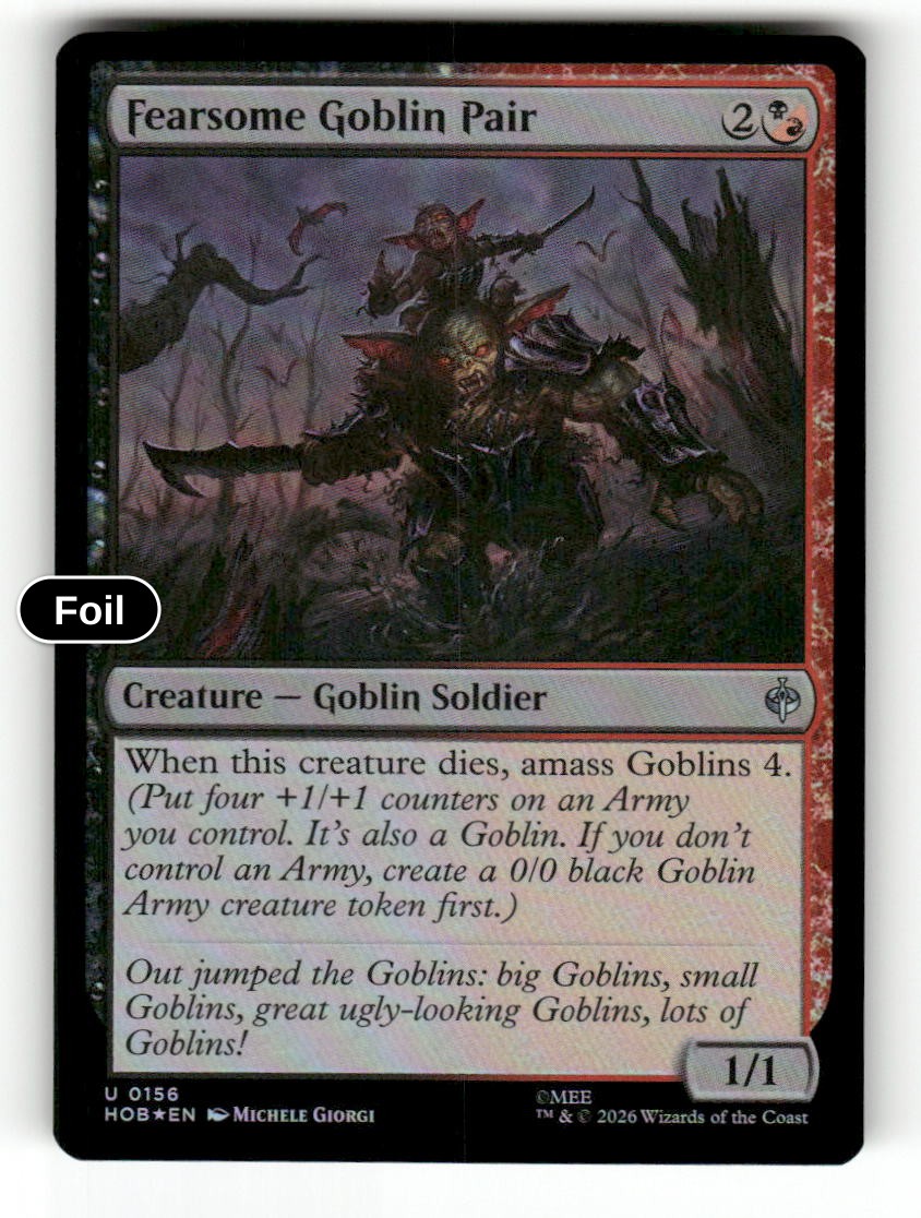 Fearsome Goblin Pair