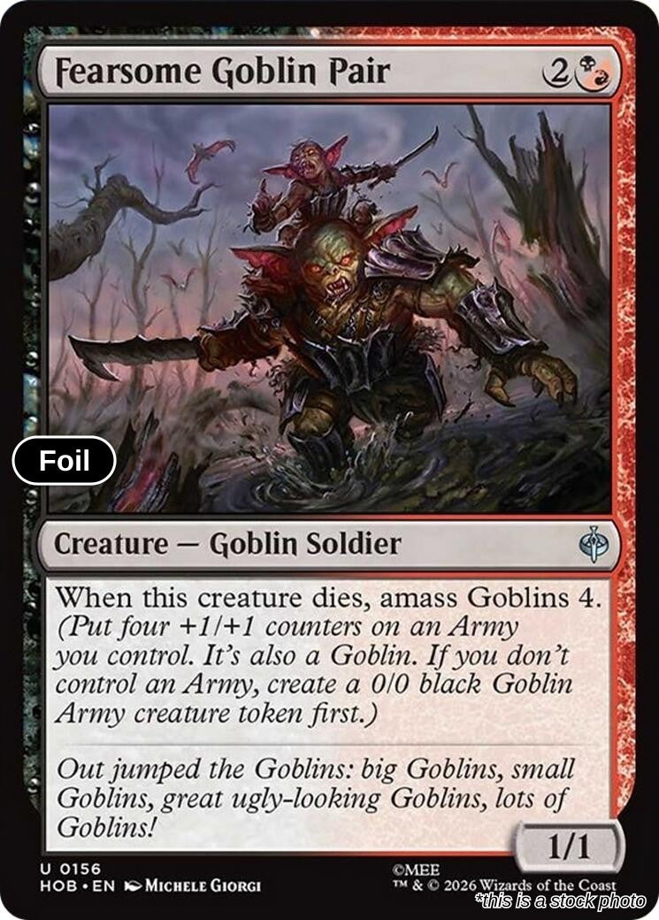 Fearsome Goblin Pair