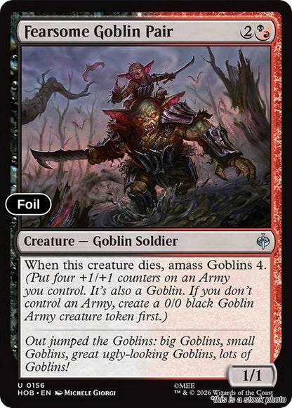 Fearsome Goblin Pair